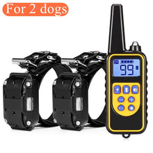 Load image into Gallery viewer, 800m Digital Dog Training Collar Waterproof Rechargeable Remote Control Pet with LCD Display for All Size Shock Vibration Sound