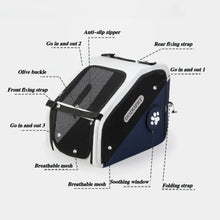 Load image into Gallery viewer, Dog Car Cage Portable Foldable Dog Carriers Breathable and Durable Travel Bags for Cats Dogs Pet Products Accessories