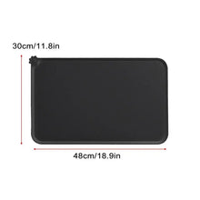 Load image into Gallery viewer, Pet Supplies Silicone Dog Bowl Mat with High Lips Non-Stick Waterproof Food Feeding Pad Puppy Feeder Tray Water Cushion Placemat