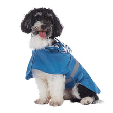 Load image into Gallery viewer, Pet Raincoat Cartoon Pattern Reflective Hoodie Dog Outdoor Waterproof Jacket Coat Harness Puppy Sports Walking Onesie Clothes