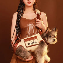 Load image into Gallery viewer, Dog Carriers Bags Portable Cat Backpack Pet Travel Portable Accessories Products Comfortable Travel Bag Cartoon Design Tractable