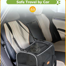 Load image into Gallery viewer, Cat Carrier Soft Portable Pet Carrier for Small Medium Cats Dogs Puppy up to 14lbs Airline Approved Dog Carrier