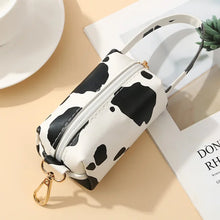 Load image into Gallery viewer, Dog Poop Bag Dispenser Leopard Pattern Dog Poop Bag Holder PU Leather Bags for Dogs Walking Litter Bags Dispenser Pet Supplies