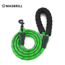 Load image into Gallery viewer, MASBRILL Dog Harness No Pull Nylon Adjustable Reflective Dog Vest Harness 2 Metal Leash Hooks Easy Control Handle Walking