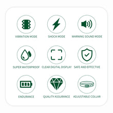 Load image into Gallery viewer, Smart Automatic Anti Barking Dog Collar HD Digital Display IP67 Waterproof Collar For Dog Rechargeable Bark Stopper Stop Barking