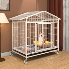 Load image into Gallery viewer, Indoor Dog Cage Large Medium Dog House with Toilet Golden Retriever Samoyed Border Collie Labr Retriever Pet Cage Fence