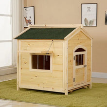 Load image into Gallery viewer, Pet Cages Wooden Outdoor Large Size Dog Houses For Pet Lovers