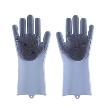 Load image into Gallery viewer, Pet Grooming Bathing Gloves Dog Cat Bathing Shampoo Massaging Cleaning Cleanner Sponge Silicon Hair Removal Glove