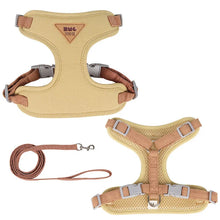 Load image into Gallery viewer, Dog Harness For Small Medium Dogs Cat Reflective Adjustable Pet Harness No Pull Breathable Mesh Pet Chihuahua Bulldog Supplies