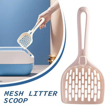 Load image into Gallery viewer, 1PC Mesh Litter Scoop For Sifting Cat Litter Box Shovel Efficient Waste Cleaning Hanging Hook Durable PP Material Pet Clean Tool