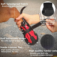 Load image into Gallery viewer, Dog Shoes,Waterproof Dog Boots Adjustable Reflective Straps,Comfortable and Breathable Paw Protectors for Varied Complex terrain