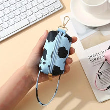 Load image into Gallery viewer, Dog Poop Bag Dispenser Leopard Pattern Dog Poop Bag Holder PU Leather Bags for Dogs Walking Litter Bags Dispenser Pet Supplies