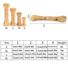 Load image into Gallery viewer, Durable Dog Chew Toys Cowhide Bones Dental Sticks Puppy Treats Supplies Cleaning Teeth Healthy Snacks for Small Medium Large Dog