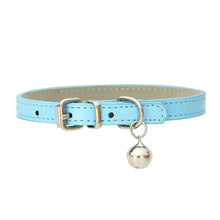 Load image into Gallery viewer, Dog Collar Pu Leather Collar Leash Pet Dog Collar Pet Supplies Cat Collar with Bells Dog Collar Chihuahua Dog Collar Cat Collar
