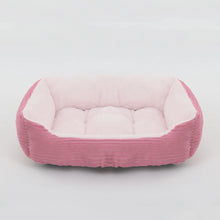 Load image into Gallery viewer, Bed for Dog Cat Pet Square Plush Kennel Medium Small Dog Sofa Bed Cushion Pet Calming Dog Bed House Pet Supplies Accessories