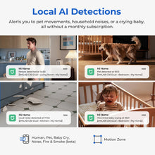 Load image into Gallery viewer, IMILAB New Indoor Camera C30 Dual 3K Lens WiFi 6 5G 360° PTZ Local AI Detection for Baby/Pet/Noise Night Vision Human Tracking