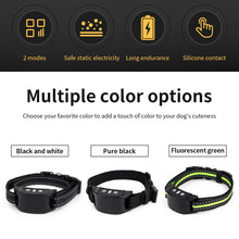 Load image into Gallery viewer, Dog Training Collar Anti-barking Collar Automatic Anti Bark Dog Collar USB Rechargeable Dog Trainer Electric Shock Beep