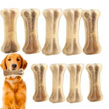 Load image into Gallery viewer, Durable Dog Chew Toys Cowhide Bones Dental Sticks Puppy Treats Supplies Cleaning Teeth Healthy Snacks for Small Medium Large Dog