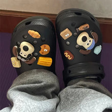 Load image into Gallery viewer, 1 Set Cute Dogs Shoes Accessories Boys Girls Sandals Garden Shoe Buckle Decorations Fit Charm