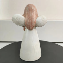 Load image into Gallery viewer, Angel Dog Memorial Figurine Resin Statue, Guardian Angel Holding Puppy Design, Pet Loss Sympathy Gift for Desk