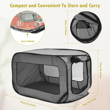 Load image into Gallery viewer, Dog Carriers Travel Crate Large Foldable Pop Open Kennel Portable Outdoor Cat Bag Animal Pet Bed Tent Crates Cage House