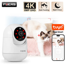 Load image into Gallery viewer, Tuya Smart WiFi IP Pets Camera Home Security Dog Cats Camera 4K 8MP HD Video Night Vision Surveillance AI Alerts Mini Camera