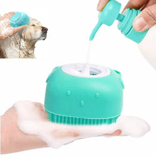 Load image into Gallery viewer, Pet Bathing Brush Soft Silicone Massager Shower Gel Bathing Brush Clean Tools Comb Dog Cat Cleaning Grooming Supplies