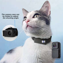 Load image into Gallery viewer, HD 1080P Pet Cameras Outdoors Wireless Collar Camera No WiFi Needed Video Records for Cats Dogs Birthday Gift Mini Camera