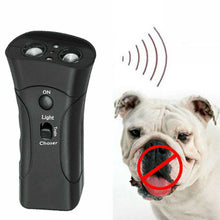 Load image into Gallery viewer, Dog Bark Deterrent Device Ultrasonic Dog Training Tool Bark Collar Alternative Stops Bad Behavior for Home Battery Operated