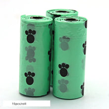 Load image into Gallery viewer, New Dog Poop Bag for Dog Pets Waste Garbage Bags Carrier Biodegradable Clean-up BagWaste Pick Up Clean Bag for Dog