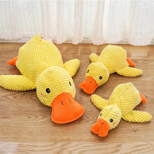 Load image into Gallery viewer, Dog~toy plush companion sleeping duck bite resistant teeth grinding sound relief duck sound toy