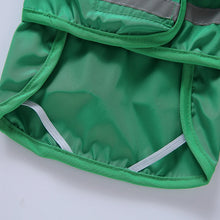 Load image into Gallery viewer, Pet Raincoat Cartoon Pattern Reflective Hoodie Dog Outdoor Waterproof Jacket Coat Harness Puppy Sports Walking Onesie Clothes