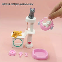 Load image into Gallery viewer, Dollhouse Item Kawaii Mini Dog Doll Accessories Puppy Cat Set Plastic Mini Items Toys for Children 3+ Funny Educational Toy