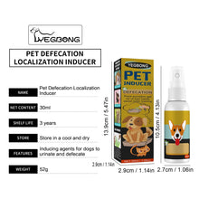 Load image into Gallery viewer, Dog Potty Training Spray Cats Kitten Outdoor Urine Poops Stool Location Helps Puppies Toilet Pet Positioning Defecation Inducer