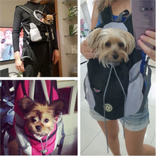 Load image into Gallery viewer, Pet Dog Carrier Bag Carrier For Dogs Backpack Out Double Shoulder Portable Travel Backpack Outdoor Pet Carrier Bag Travel Set
