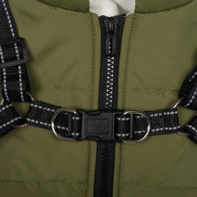 Load image into Gallery viewer, Pet Dog Jacket With Harness Winter Warm Dog Clothes For Labrador Waterproof Big Dog Coat Chihuahua French Bulldog Outfits