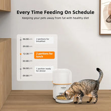 Load image into Gallery viewer, 2L 5G Camera Pet Feeder Automatic Cat Smart Food Dispenser Auto Dog Slow Food WIFI Timed Quantitative Video Food Feeding Bowls