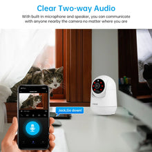 Load image into Gallery viewer, Tuya Smart WiFi IP Pets Camera Home Security Dog Cats Camera 4K 8MP HD Video Night Vision Surveillance AI Alerts Mini Camera