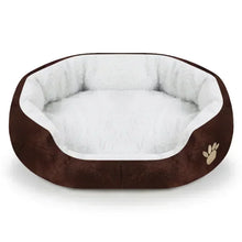 Load image into Gallery viewer, Dog Beds for Large Dogs Cashmere Warming Pet Dog Bed Sofa Lounger Cat Nest Baskets Plush Kennel Bed Comfortable Pet Supplies