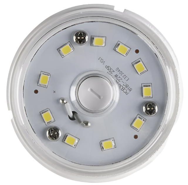 LED HID Replacement Corncob 100-277V 22W Watt 150W E26 50K 5000 Natural DayLight