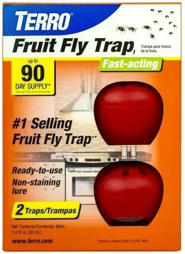 TERRO Indoor Fruit Fly Trap (2-count) | Terro Traps In – Built With Window Sinks