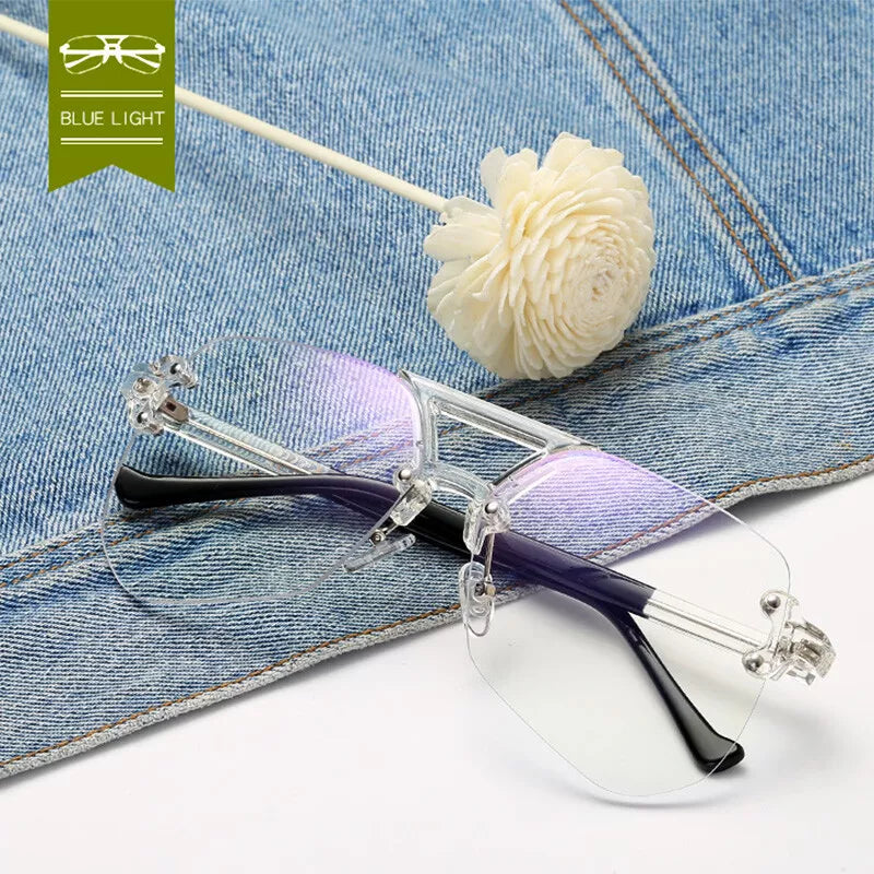 REEXUNKY Anti Blue Light Filter UV Glasses That Protect Your Eyes From Computer Screens (LEOPARD)