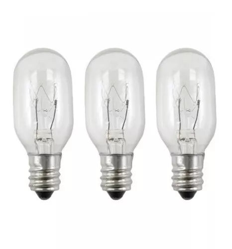 Lighted Incandescent Mirror Replacement Bulb for Conair 20 Watt 3 BULBS