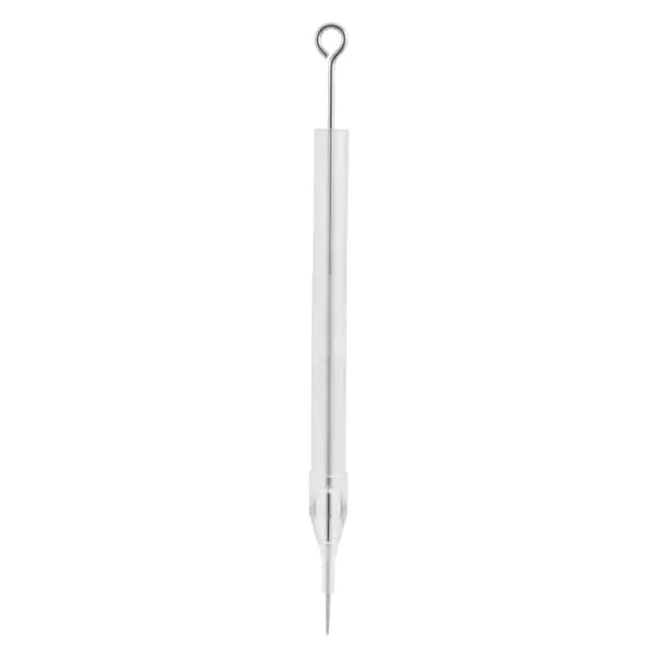 CLEAR Disposable Tattoo Tube FREEFLOW Gripless LONG Tip Sterile (3 round Tip x50)