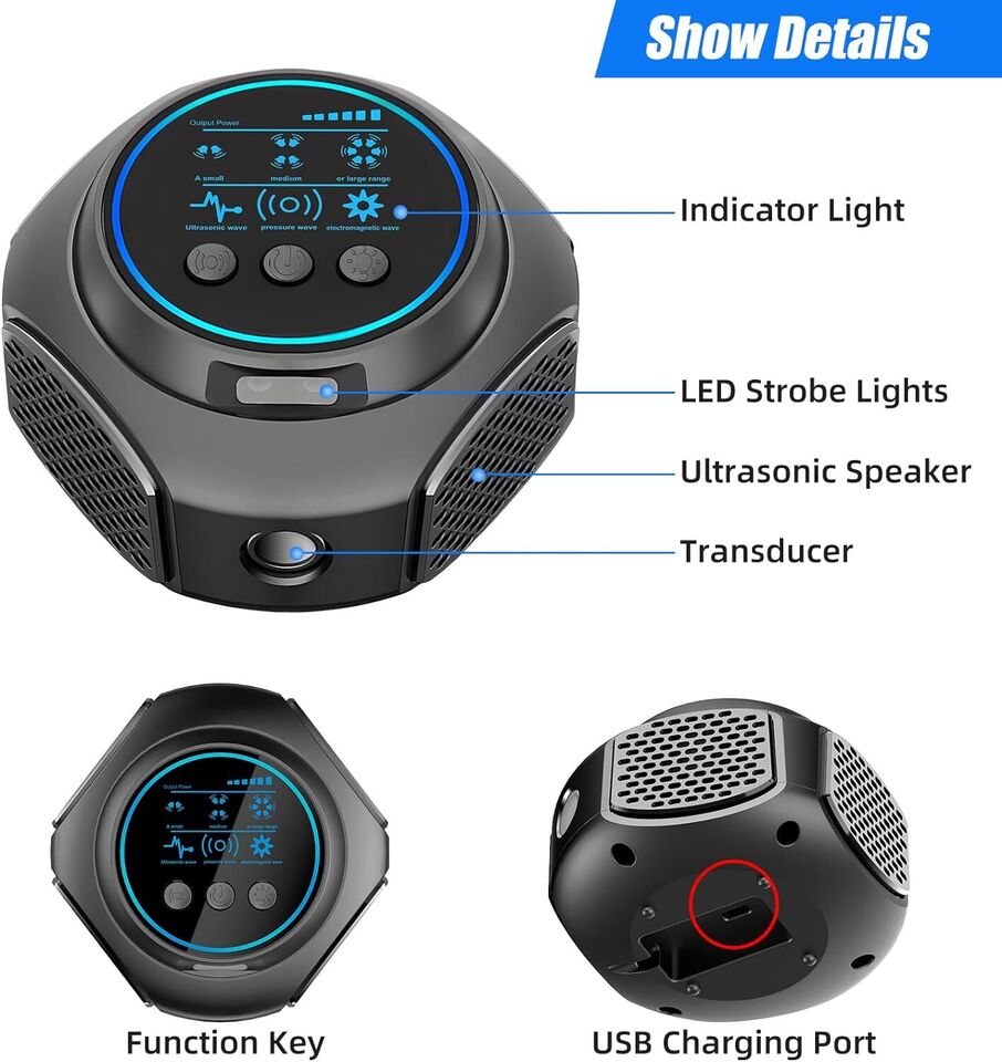 Upgrade Rodent Repellent Mouse Repellent Indoor Ultrasonic Pest Repeller Plug in