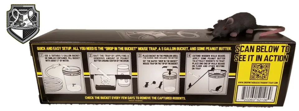 DROP IN THE BUCKET Mouse Trap