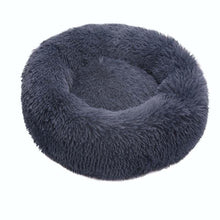 Load image into Gallery viewer, Anti-Anxiety Calming Cat Donut Bed Floppy Fishie Toy