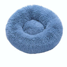 Load image into Gallery viewer, Anti-Anxiety Calming Cat Donut Bed Floppy Fishie Toy