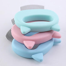 Load image into Gallery viewer, Pet Massager Deshedding Shell Comb Floppy Fishie Toy