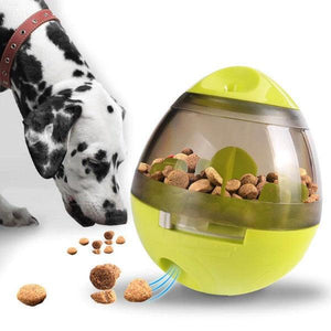 Interactive Treat Dispensing Dog Bowl Toy